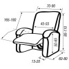 Funda de Sillón Relax Scandi