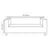 Sofahusse Klippan Stark