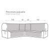 Wendbarer Couch Cover eckbezug