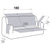 Beidseiting Verwendbarer Schonbezug Couch Cover