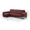 Funda Chaise Longue Super Elástica VELVET
